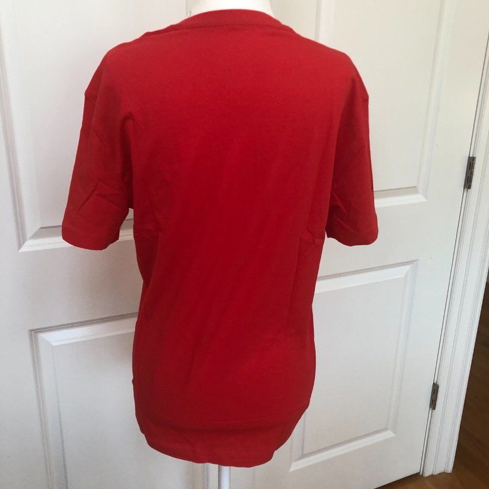 Red Radiating Logo Short Sleeves T-shirt - Picture 3 of 5